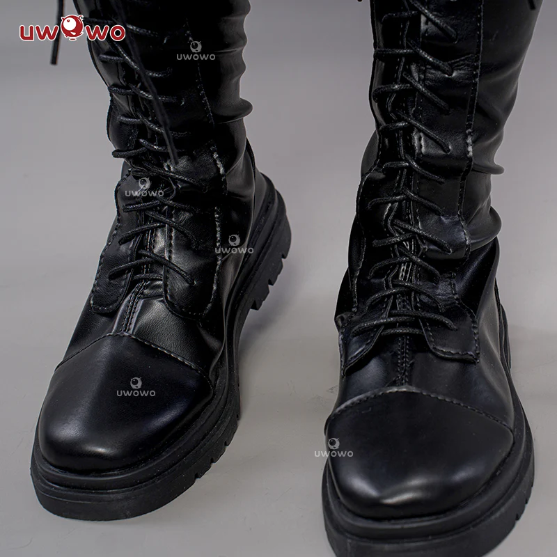 Uwowo Rascal Collab V singer Devil Wings Gothic Cosplay Shoes Boots - Image 3