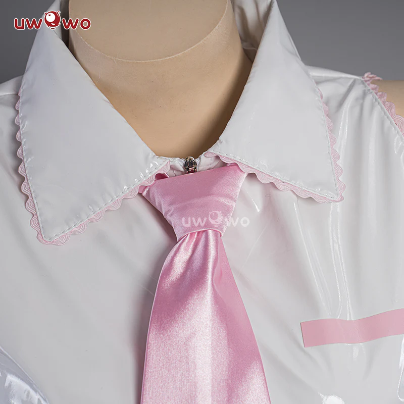 Uwowo V Singer Classic Sakura Pink Dress Cosplay Costume - Image 8